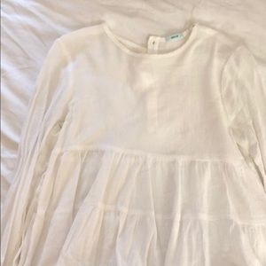 Kimchi blue tiered blouse